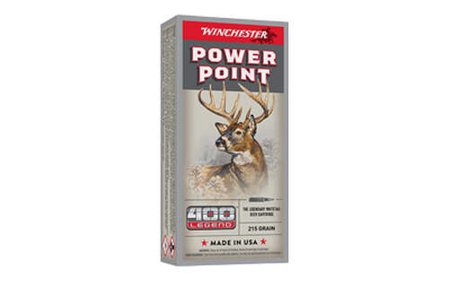 Ammunition Winchester Ammunition POWER POINT WIN POWR PNT 400 LEGEND 215GR 20/200